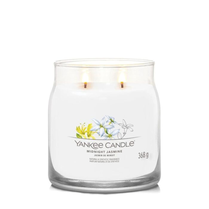 Yankee Candle Midnight Jasmine Signature Medium Jar